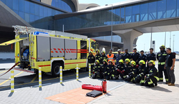 MoI Carries Out Mock Train Crash Drill Operation at Al Wakra Metro station